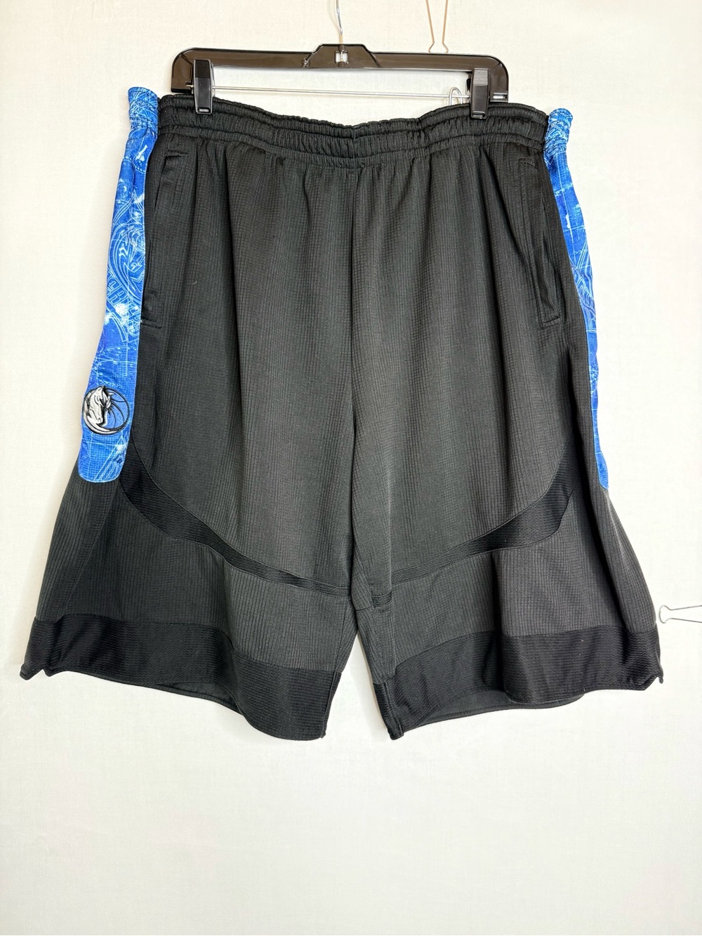 Vintage Zipway NBA Lakers Dallas mavericks Men's Basketball Shorts Size 2XL A7 3